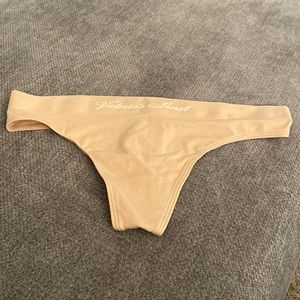 Victoria’s Secret tan thong panty
